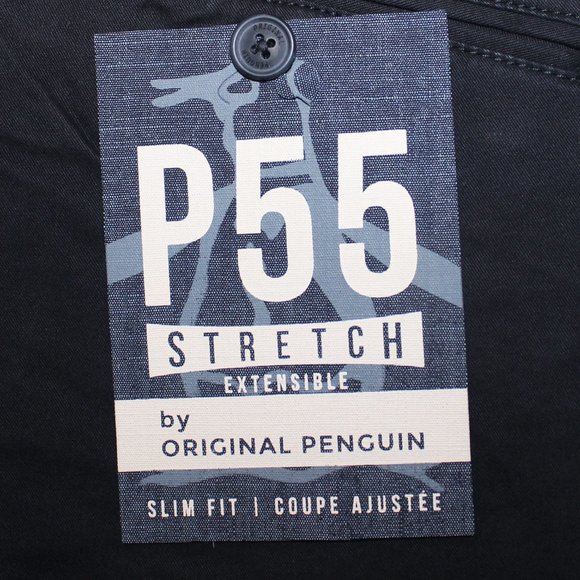 Penguin Slim Fit Pant Men's True Black - Picture 4 of 4